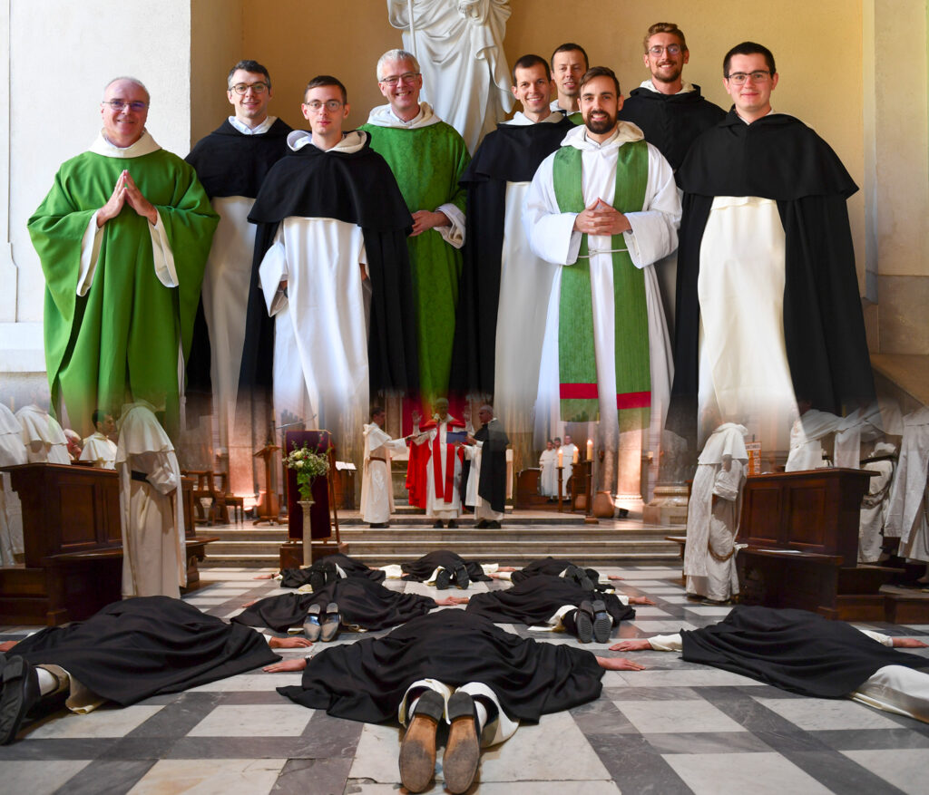 La jeunesse dominicaine ! Novices, jeunes frères, ce mois de septembre a mis en lumière la vitalité de la Province de Toulouse.